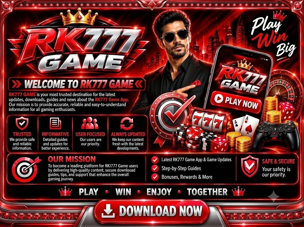 RK777 Game Online Real Cash Card Gaming